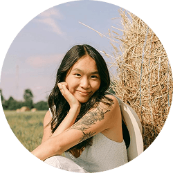 stock picture of a person smiling